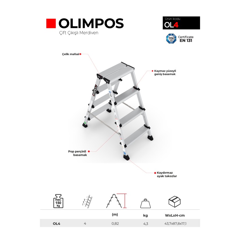 Çağsan Merdiven Online Satış Sitesi