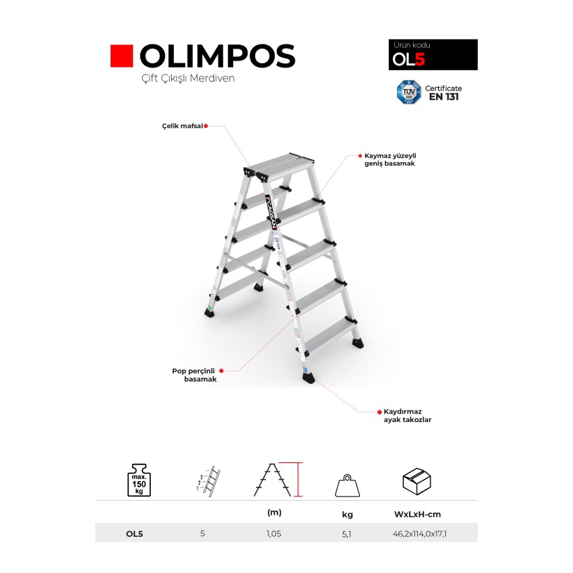 Çağsan Merdiven Online Satış Sitesi