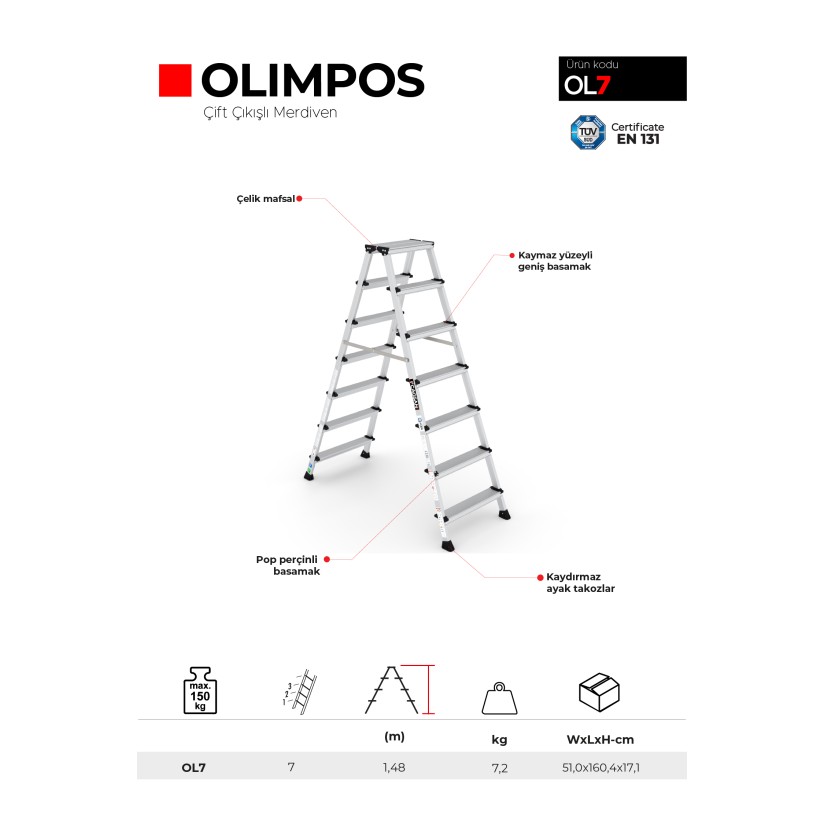 Çağsan Merdiven Online Satış Sitesi