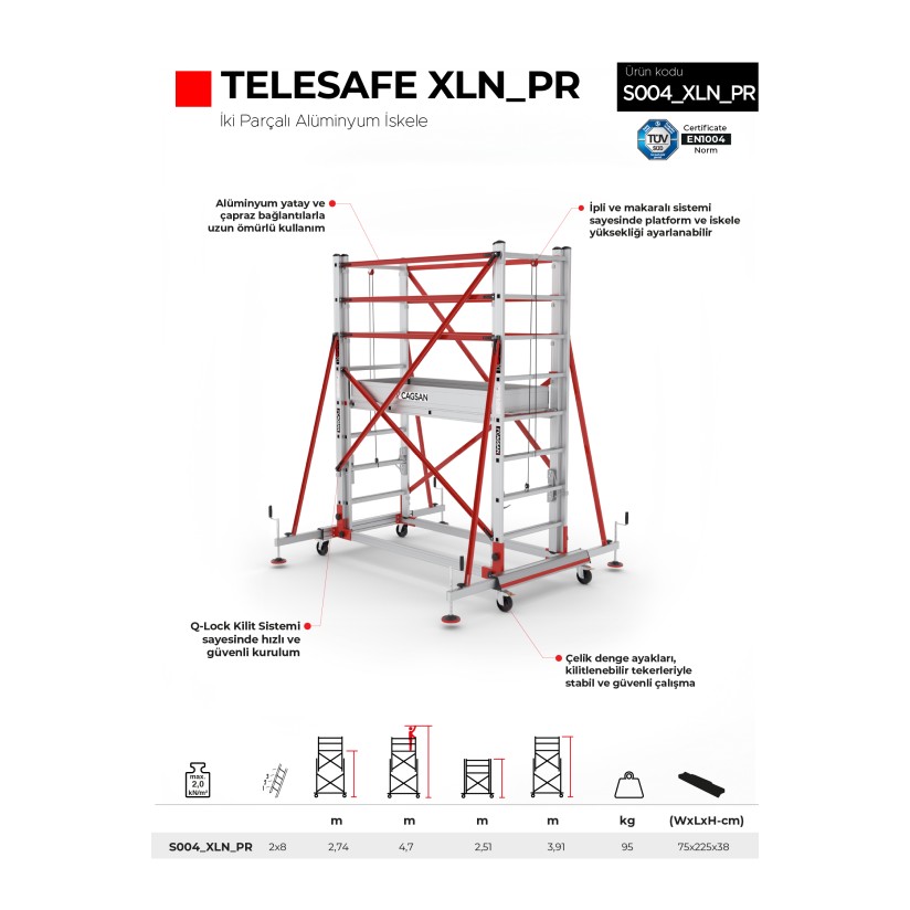 Çağsan Merdiven Online Satış Sitesi