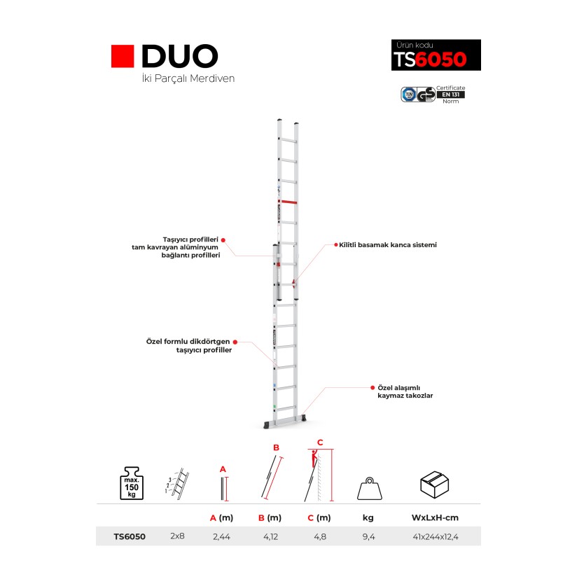 Çağsan Merdiven Online Satış Sitesi