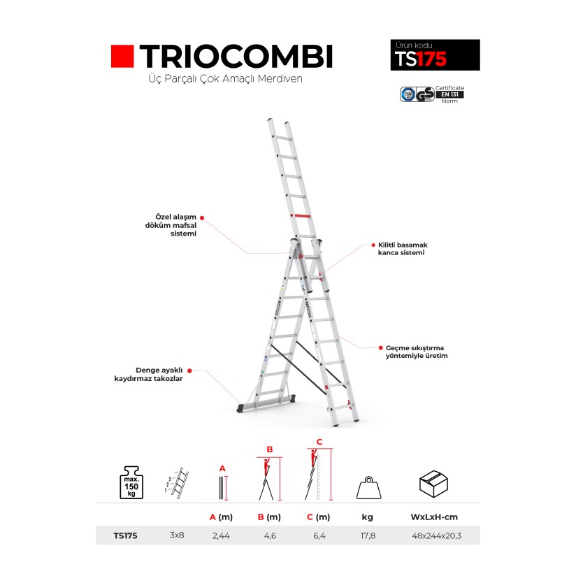 Çağsan Merdiven Online Satış Sitesi