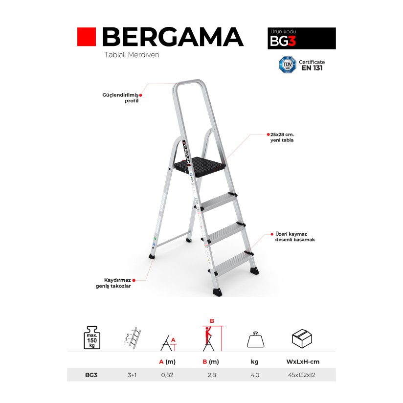 Çağsan Merdiven Online Satış Sitesi