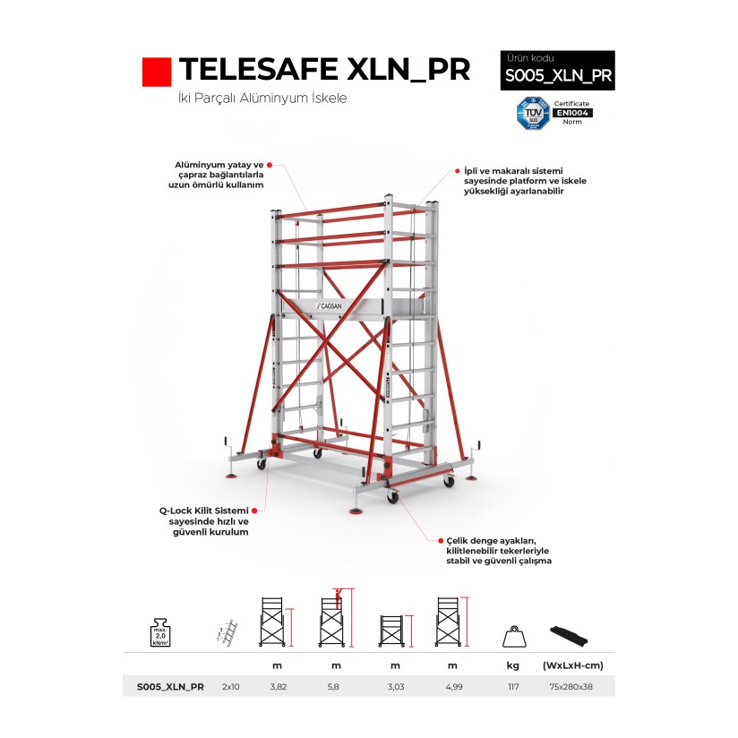 Çağsan Merdiven Online Satış Sitesi