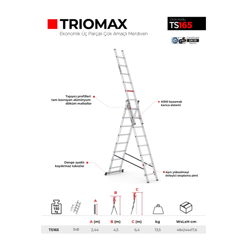 Çağsan Merdiven Online Satış Sitesi