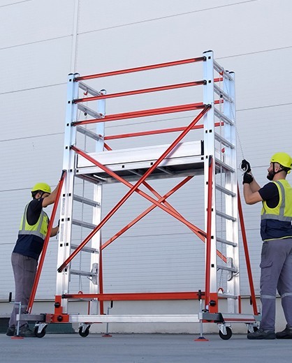 ALÜMİNYUM İSKELELER