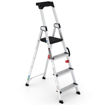 Çağsan 3+1 Basamaklı Hazar Alüminyum Merdiven (HA103)