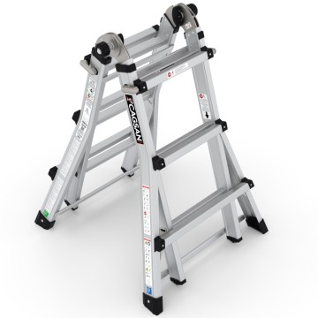 Çağsan TELESKY 3 Basamaklı Çok Amaçlı Katlanır Merdiven (CK250)