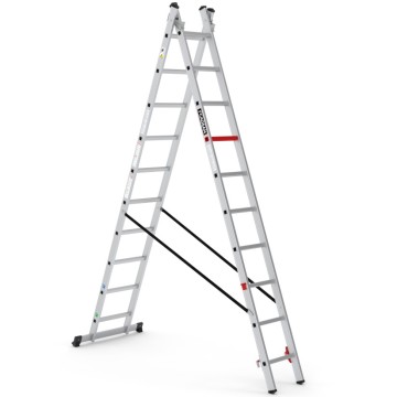 Çağsan DUOMAX 2x10 Basamaklı İki Parçalı Çok Amaçlı Merdiven (TSA95)